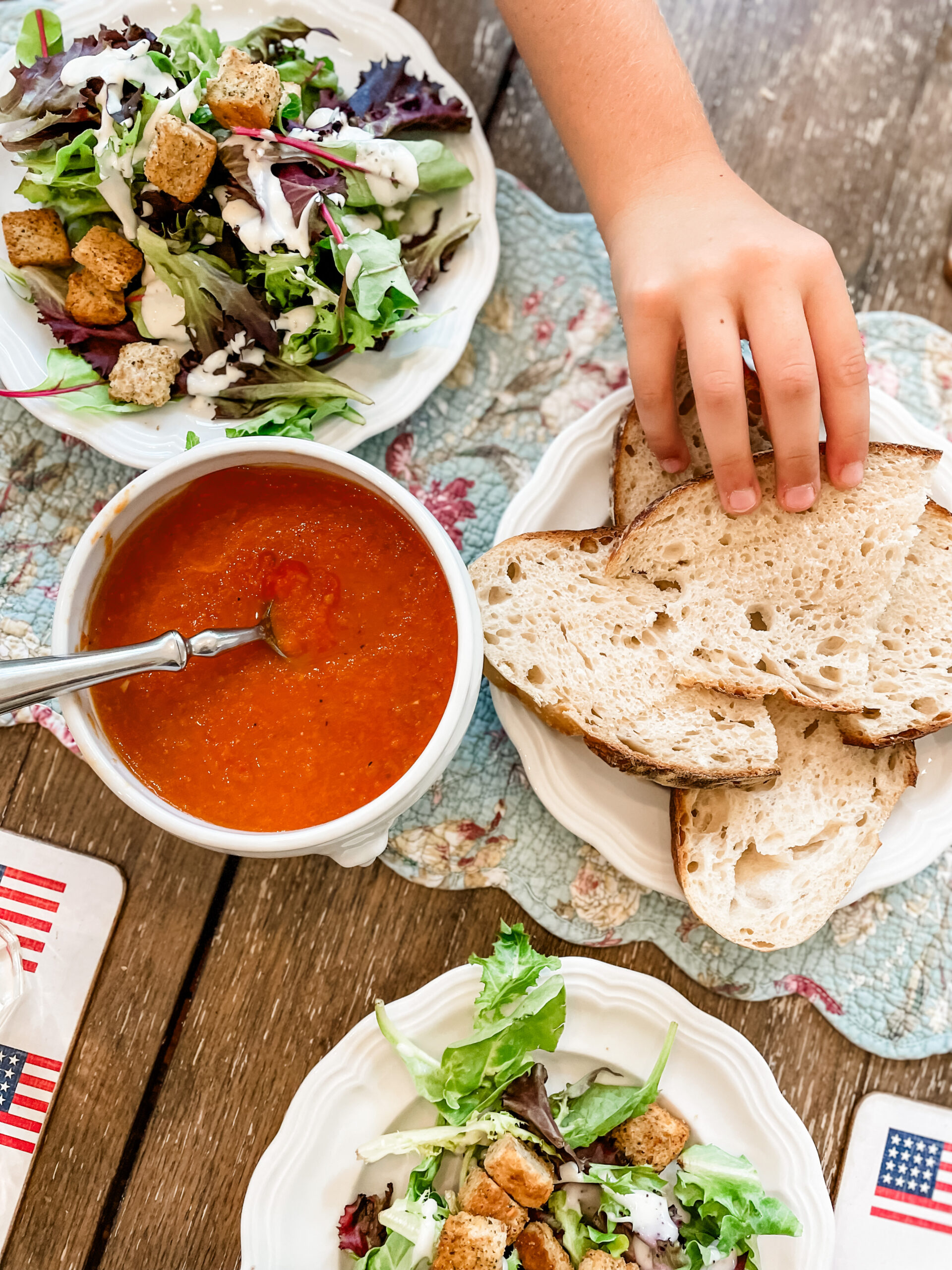 Fresh from the Garden Homemade Roasted Roma Tomato Soup