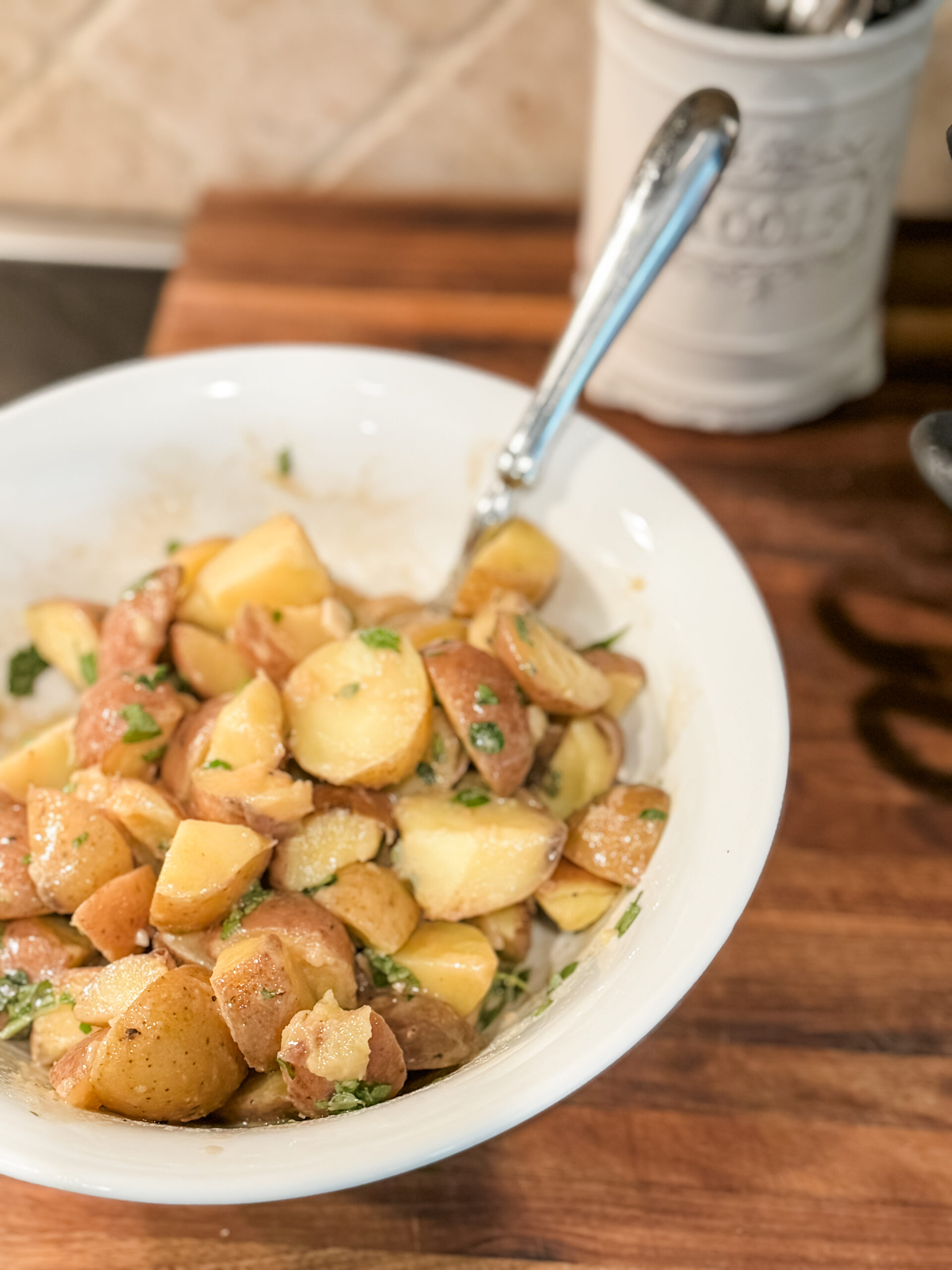 Late Summer Herb Potato Salad