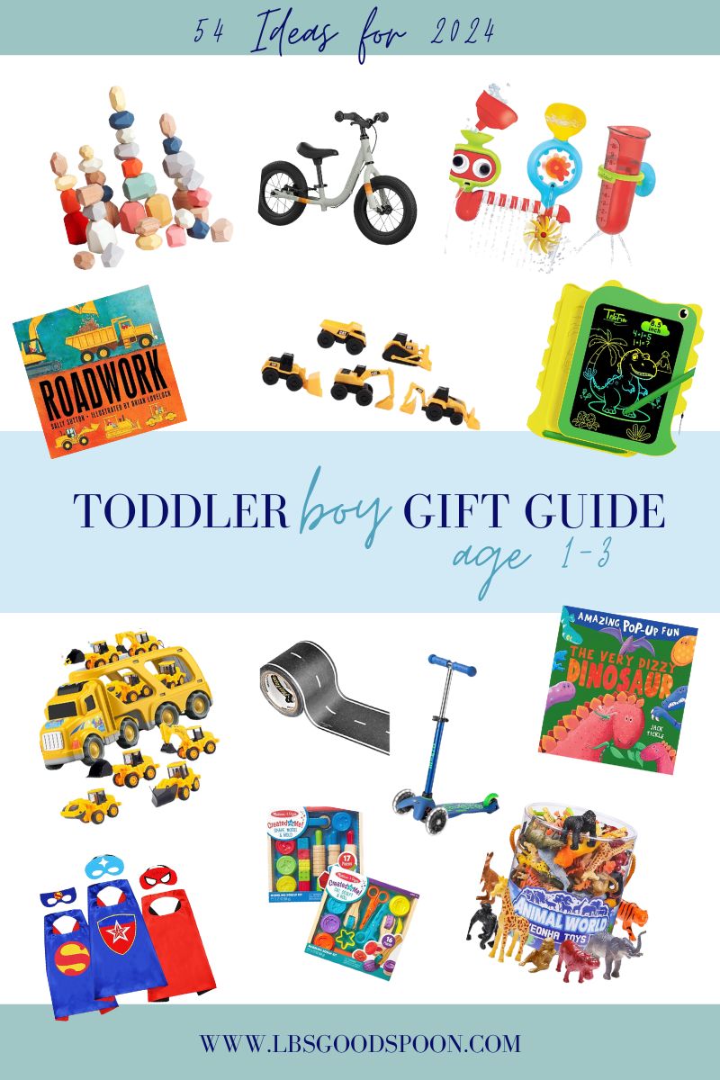 52 Great Gift Ideas for Toddler Boys Ages 1-3 in 2024