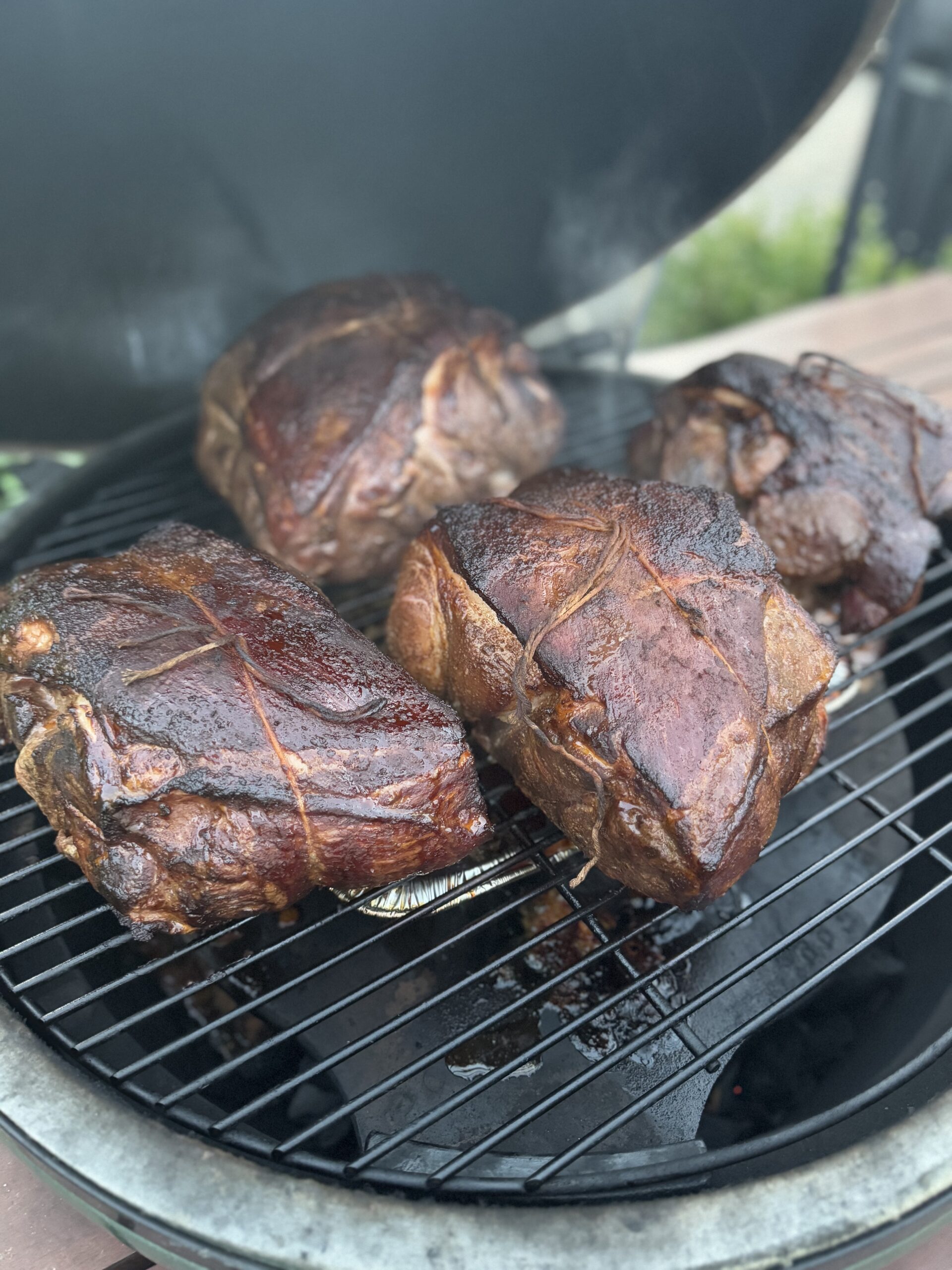 Benny’s Recipe for Smoked Pork Shoulder on the Big Green Egg